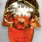 Le Skull version 15, une création en résine époxy.