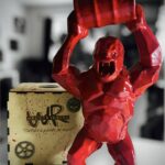 Le Street Kong version 4, une création en impression 3D customisée par Rosie.