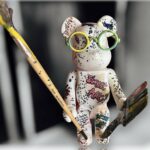 Le Bearbrick, une création en impression 3D customisée par Rosie.
