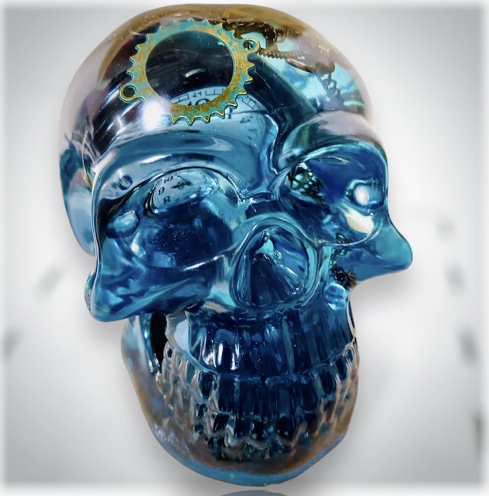 Les Skull , des réalisations en résine époxy. Les Skull , des réalisations en résine époxy.