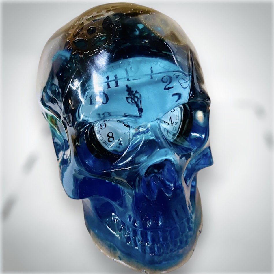 Les Skull , des réalisations en résine époxy. Les Skull , des réalisations en résine époxy.