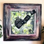 Le Jack Daniel's version 1, un miroir rénové par Rosie.
