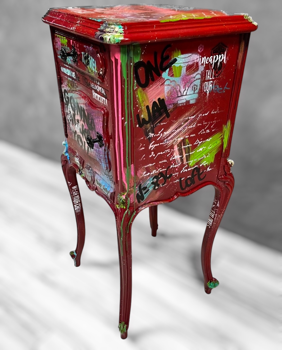 Un chevet rénové et customisé par Rosie.