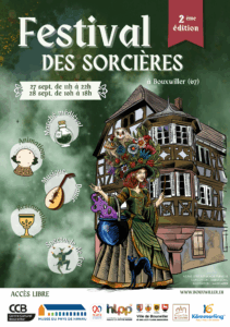 Flyer du Festival des Sorcières à Bouxwiller.