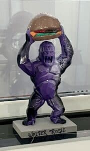 Le Street Kong version 6, une réalisation en impression 3D personnalisée et customisée par Rosie.