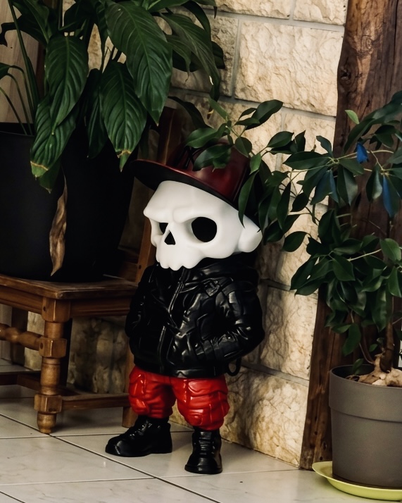 Le Street Skull, une réalisation en impression 3D personnalisée et customisée.