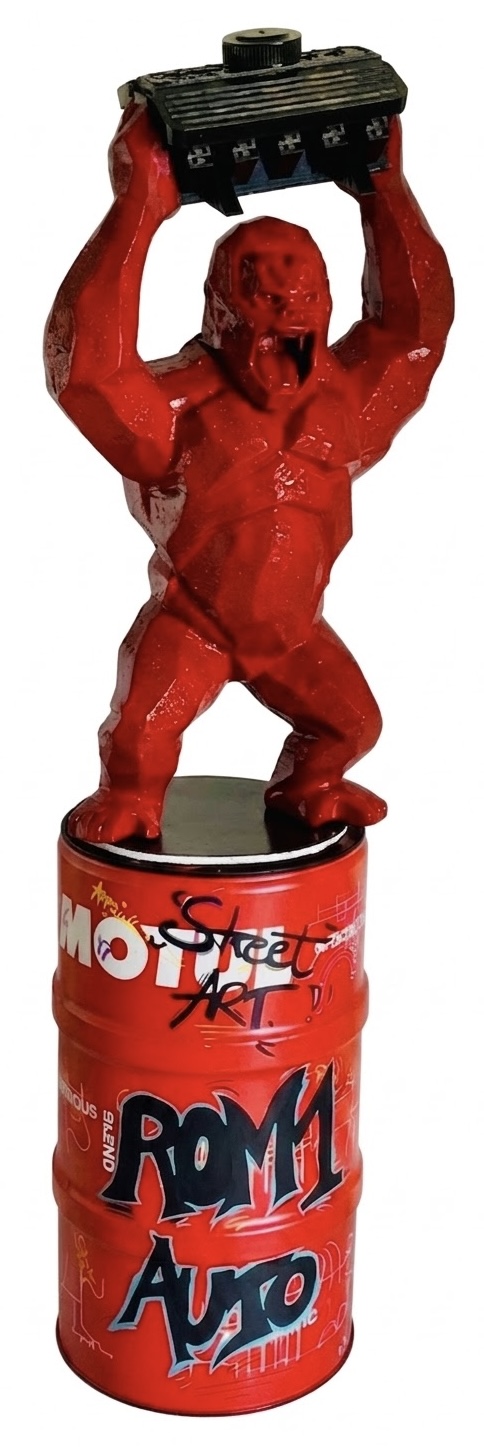 Le Street Kong version 7, une réalisation en impression 3D personnalisée et customisée.